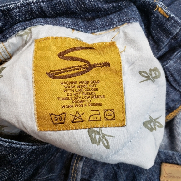 Seven7 Boot Cut Jeans Size 12 - Picture 7 of 8